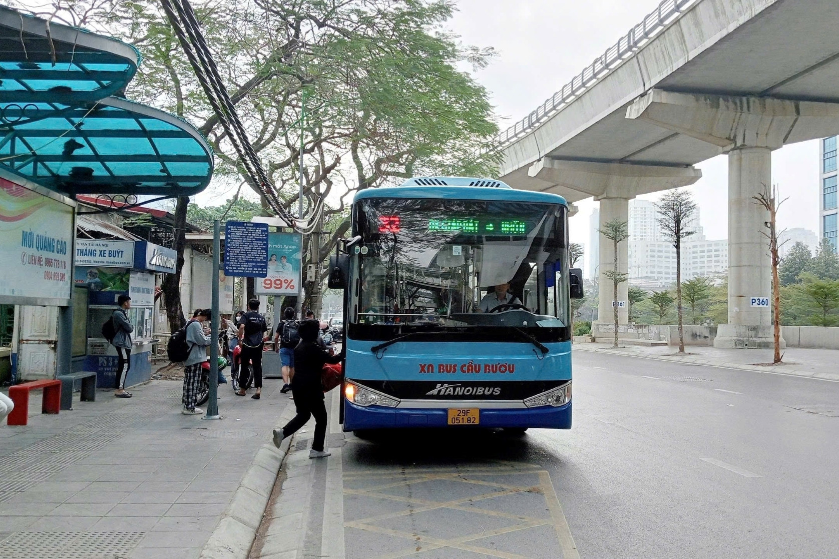 Từ 1/4/2026, Transerco điều chỉnh các tuyến xe buýt 22B, 32, 84, 85