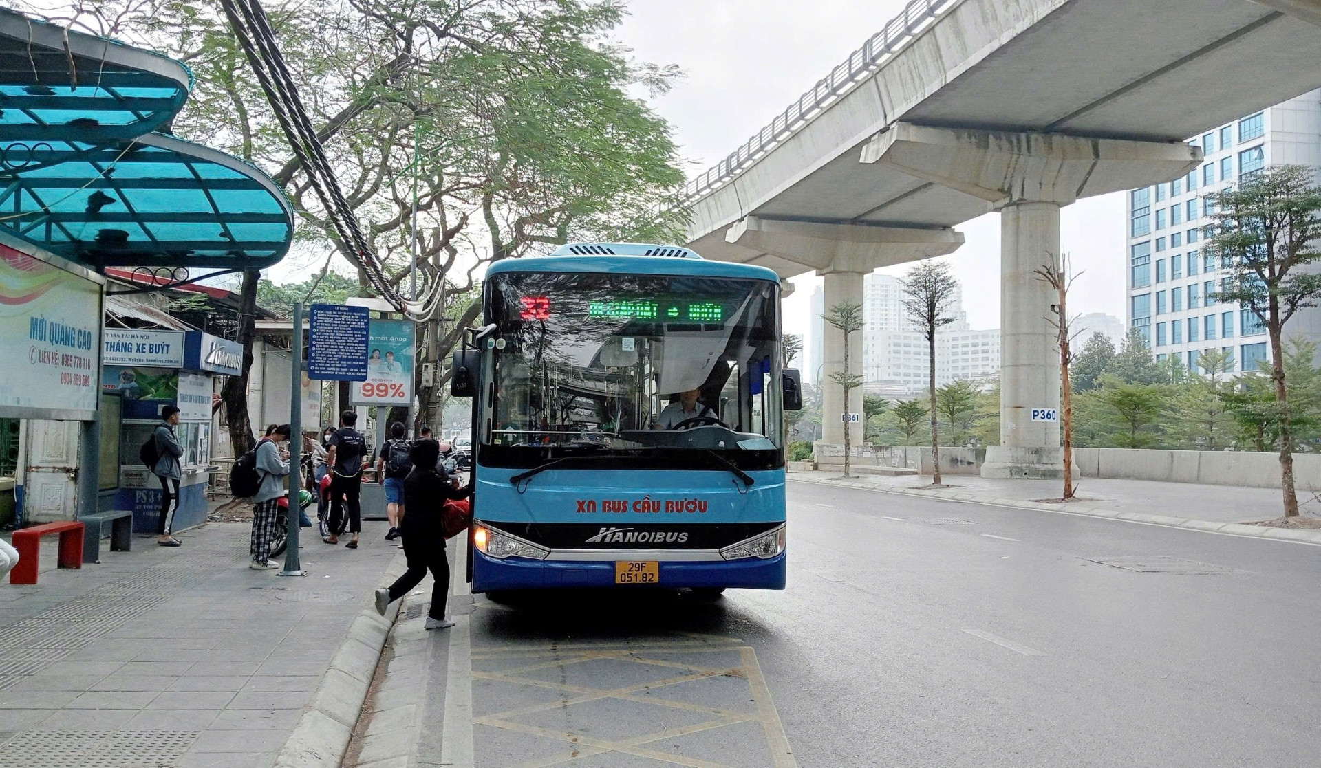 Từ 1/4/2026, Transerco điều chỉnh các tuyến xe buýt 22B, 32, 84, 85