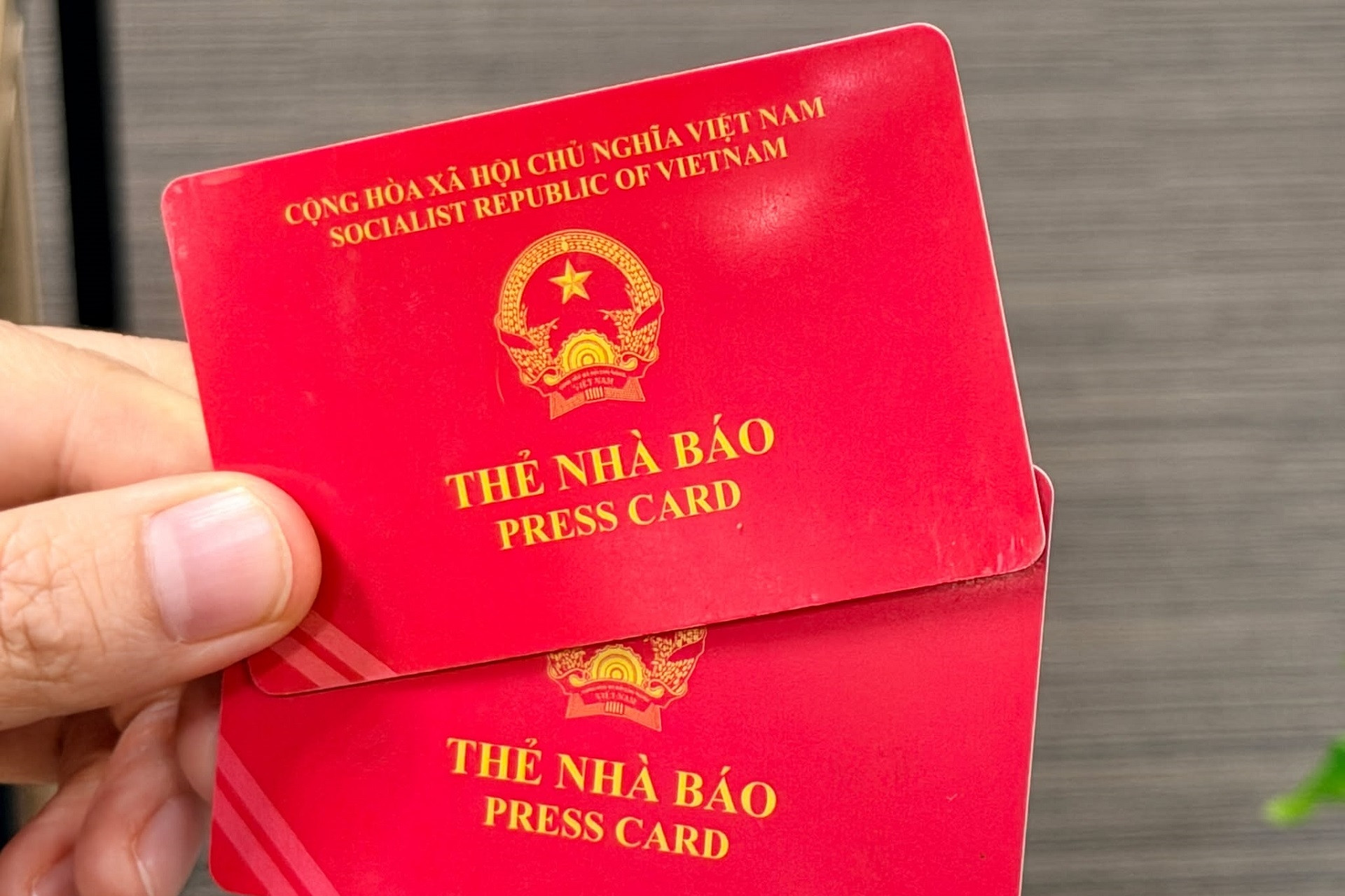 Tiếp tục gia hạn sử dụng Thẻ nhà báo kỳ hạn 2021-2025