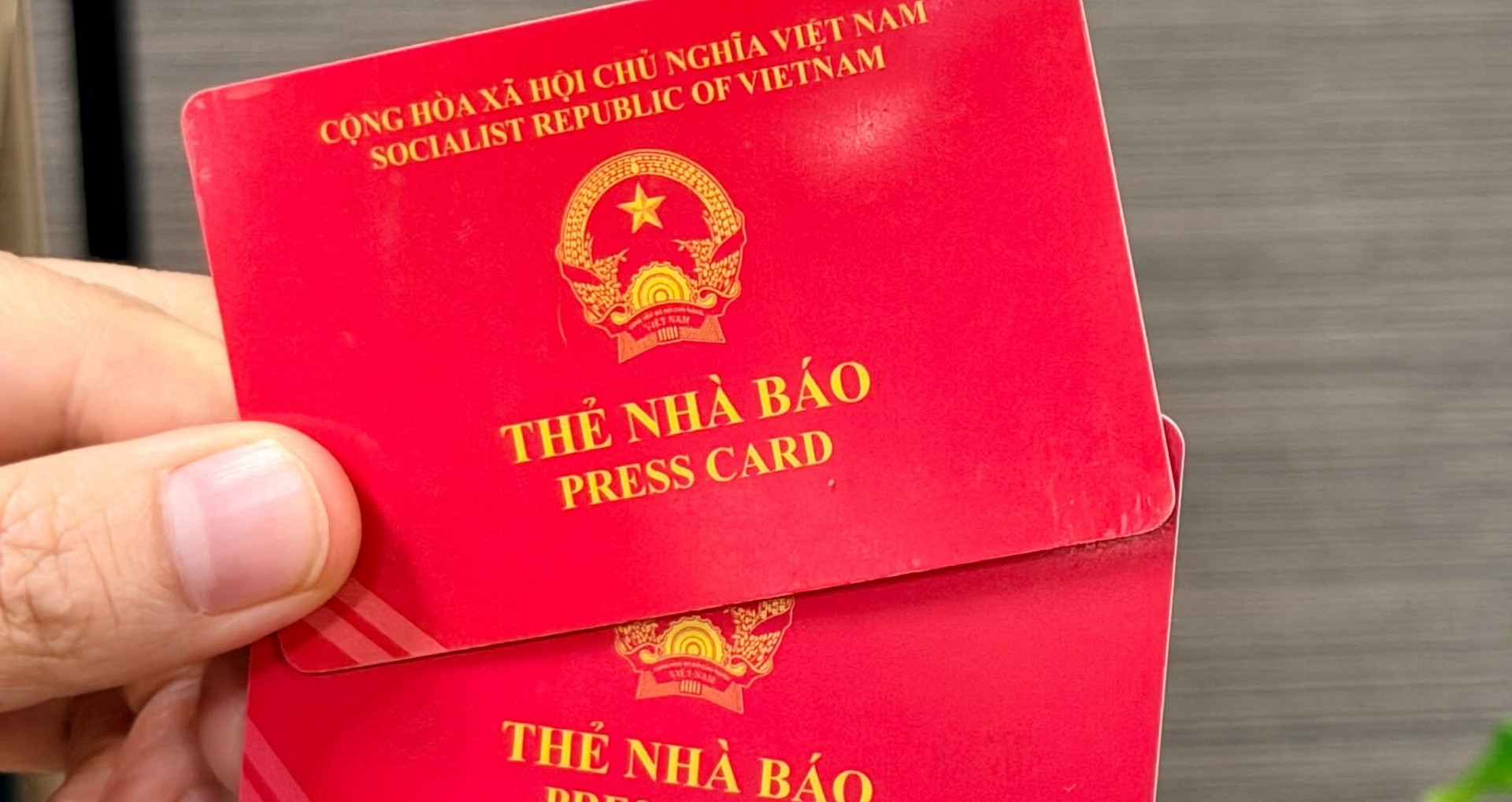 Tiếp tục gia hạn sử dụng Thẻ nhà báo kỳ hạn 2021-2025