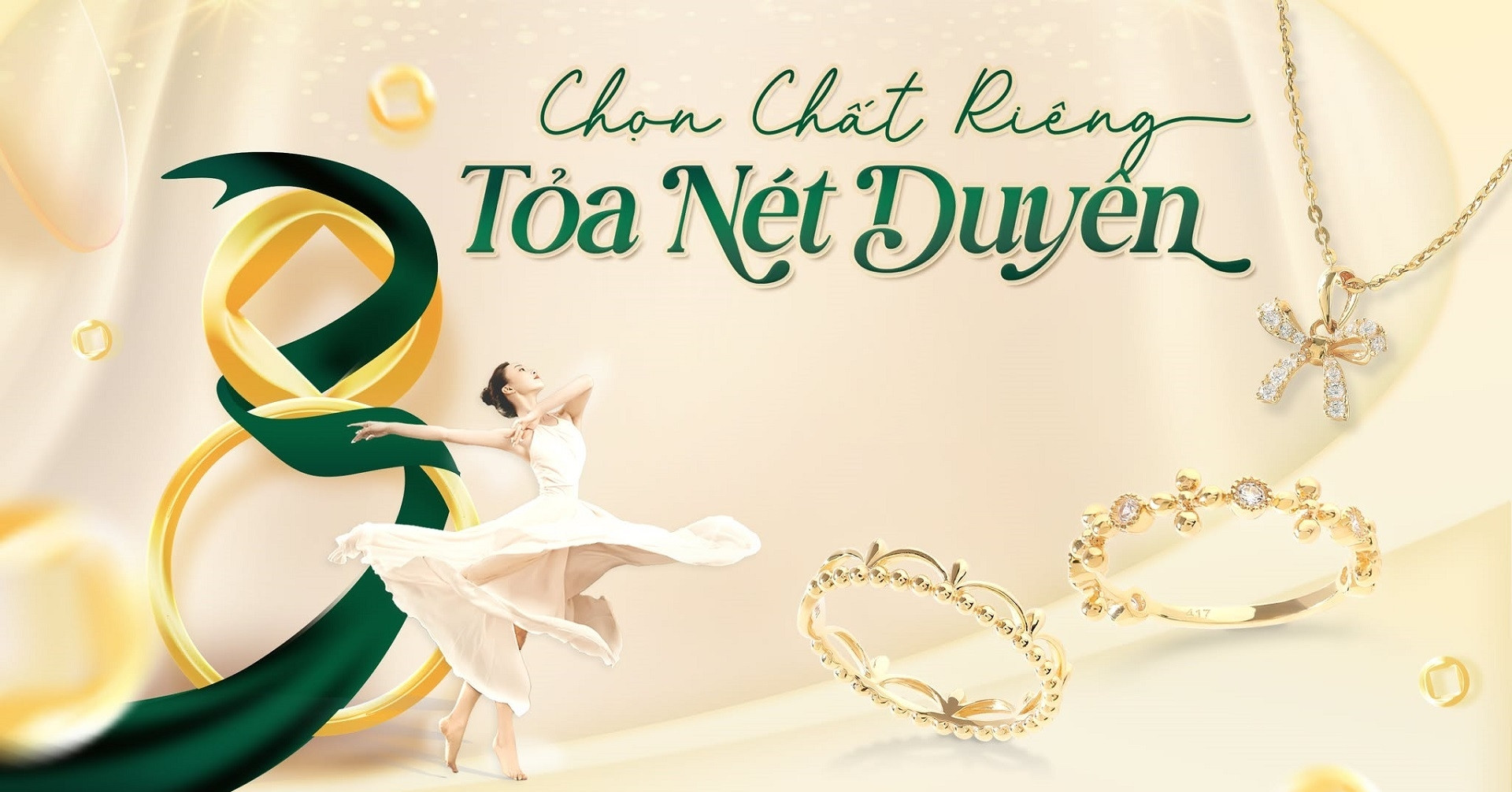 Xu hướng quà tặng 8/3: Trang sức nhỏ gọn và charm vàng 10K lên ngôi