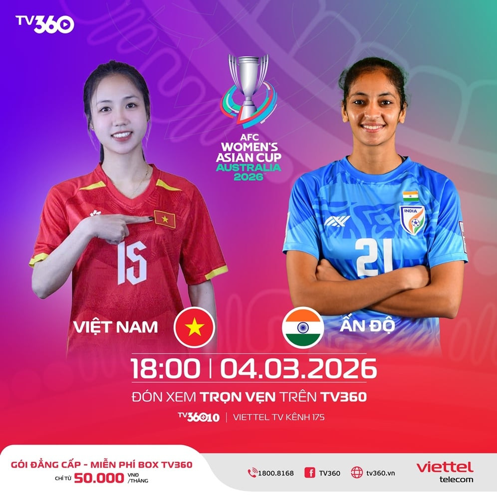 Link xem trực tiếp bóng đá nữ Việt Nam vs Ấn Độ: VCK Asian Cup 2026 nu viet nam vs an do 2 .jpeg