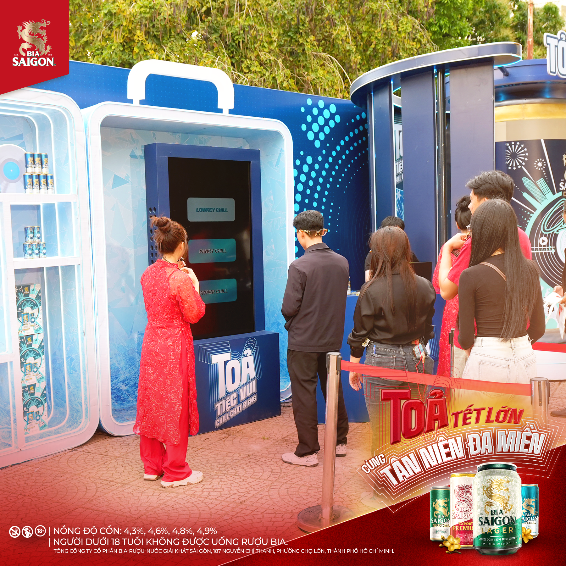  Hồ Quang Hiếu và Chillies khuấy động tiệc ‘Tân niên đa miền’ của Bia Saigon 