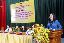 Những nhân sự ngành Y tế trúng cử đại biểu Quốc hội khóa 16 Bộ trưởng Đào Hồng Lan trình bày chương trình hành động trước cử tri Bắc Ninh