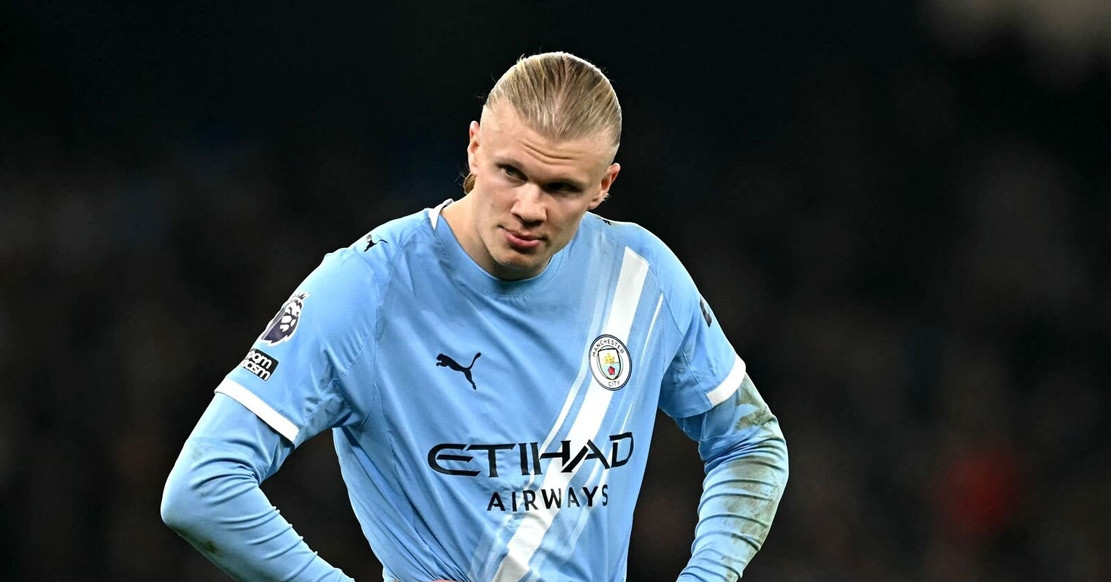 Haaland vô duyên, Man City rơi chiến thắng