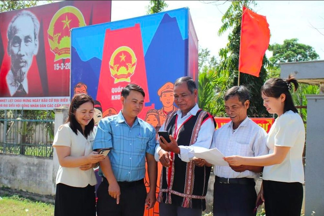 Lực lượng đặc biệt ở Gia Lai phát huy vai trò trong tuyên truyền bầu cử