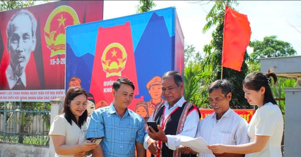 Lực lượng đặc biệt ở Gia Lai phát huy vai trò trong tuyên truyền bầu cử