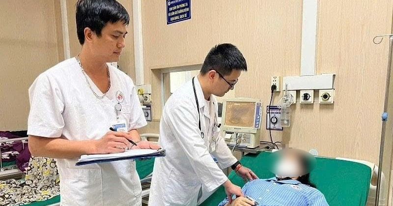 Xông than chữa cảm cúm, người phụ nữ bị suy hô hấp