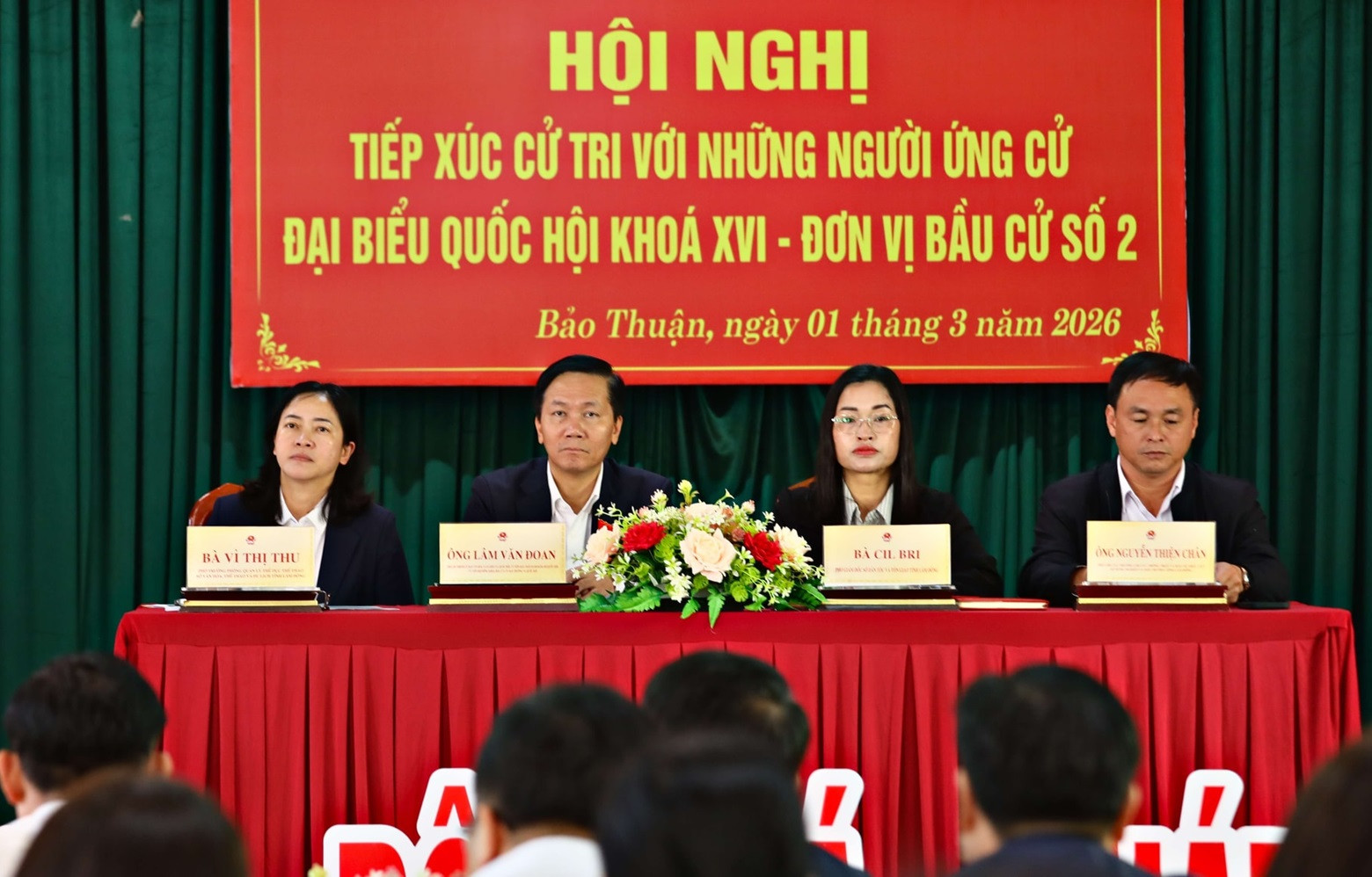 Ba cam kết thiết thực của nữ ứng cử viên đại biểu Quốc hội người dân tộc Cơ Ho bà Cil Bri, phó giám đốc sở dân tộc tôn giáo lâm đồng..jpg