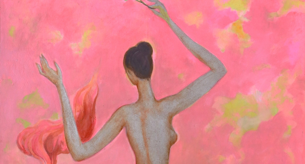 Đào Anh Khánh và con gái lần đầu xuất hiện trong triển lãm chung