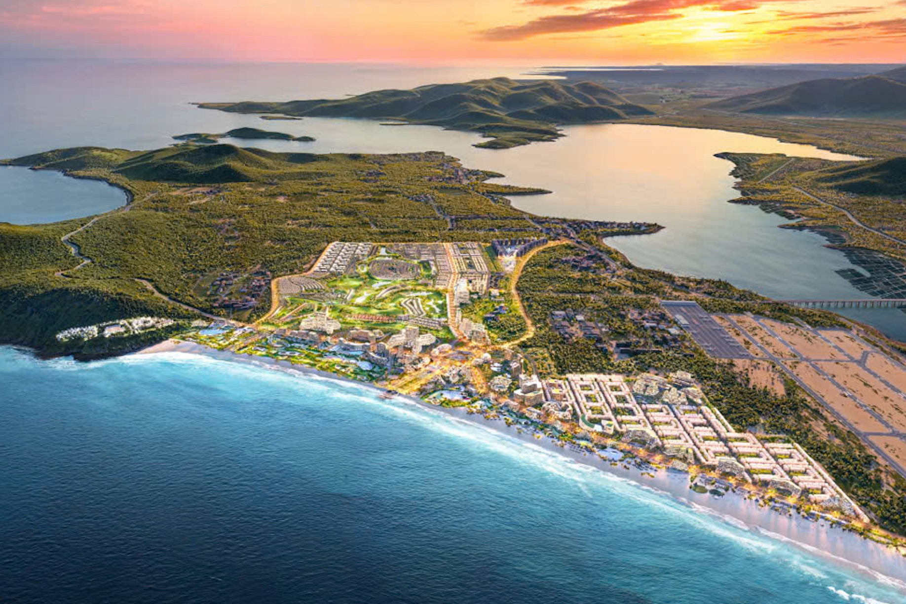 Dòng tiền siêu giàu đổ về vịnh biển, thị trường bất động sản mới lộ diện