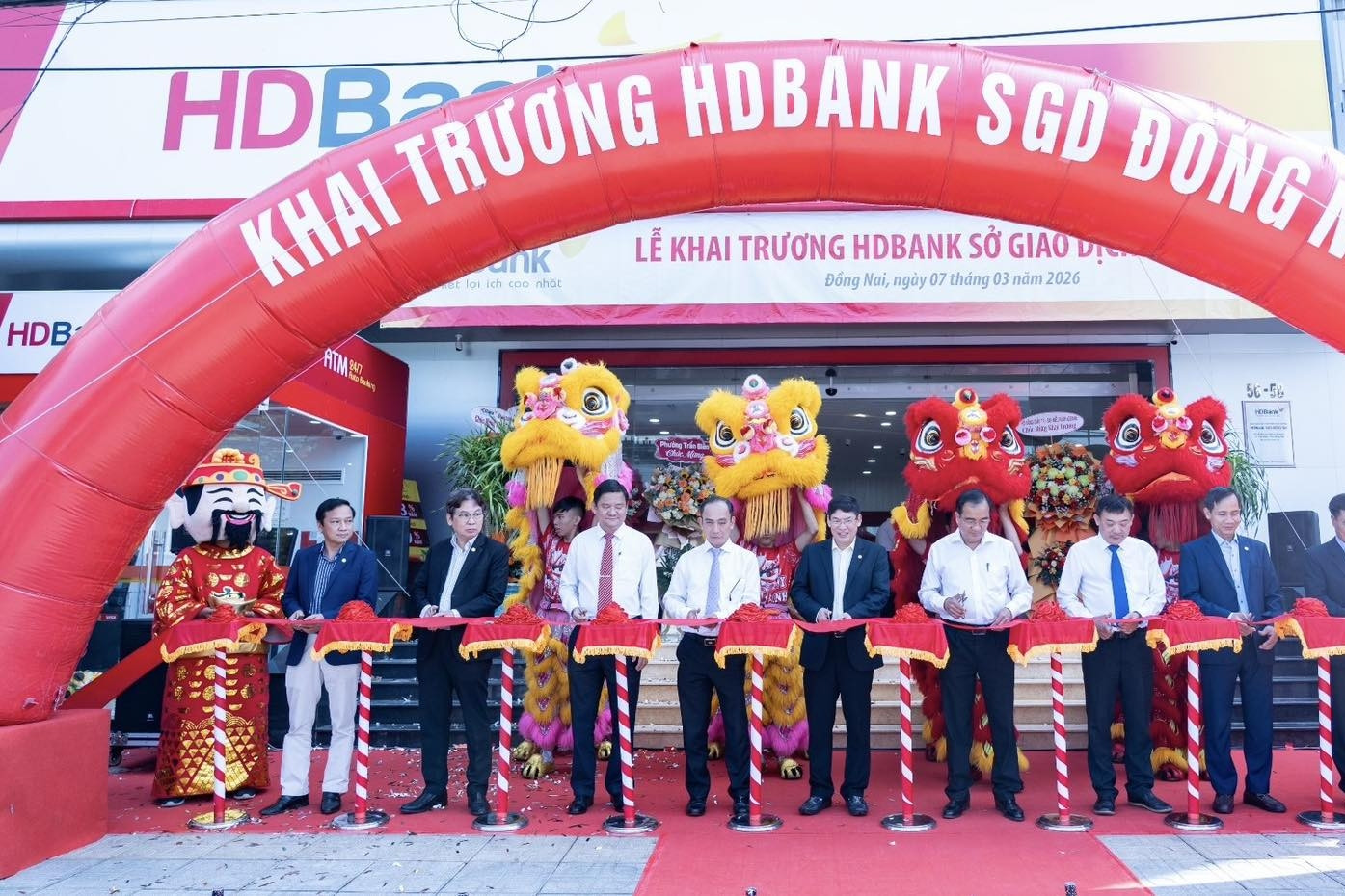 HDBank Sở Giao dịch Đồng Nai khai trương trụ sở mới
