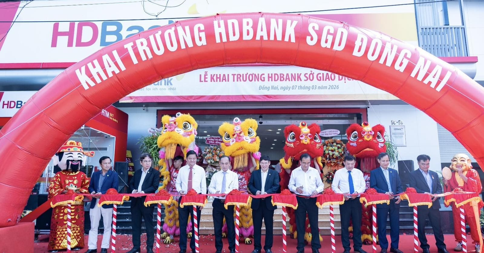 HDBank Sở Giao dịch Đồng Nai khai trương trụ sở mới