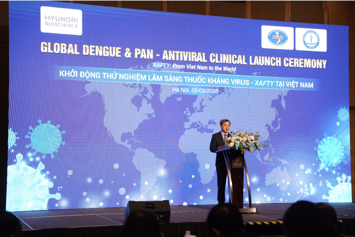 Khởi động thử nghiệm lâm sàng thuốc kháng virus điều trị sốt xuất huyết