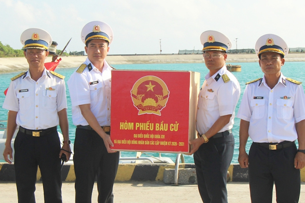 20 khu vực ở Trường Sa bầu cử sớm