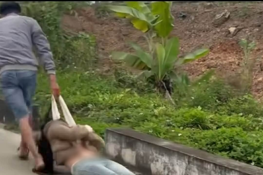 Công an Hải Phòng xác minh clip cô gái bị nam thanh niên kéo lê trên đường