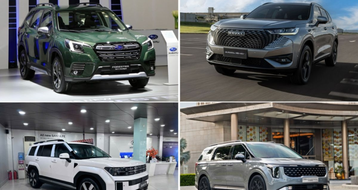 Loạt xe SUV xả kho 'cắt lãi' trong tháng 3, giảm giá hàng trăm triệu đồng