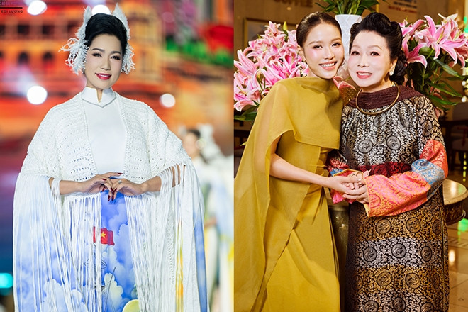 NSND Trịnh Kim Chi nền nã áo dài, NSND Bạch Tuyết và quán quân Gen Z là đại sứ
