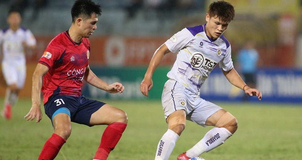 Trực tiếp bóng đá Hà Nội 1-0 CAHN: Hoàng Hên mở tỷ số