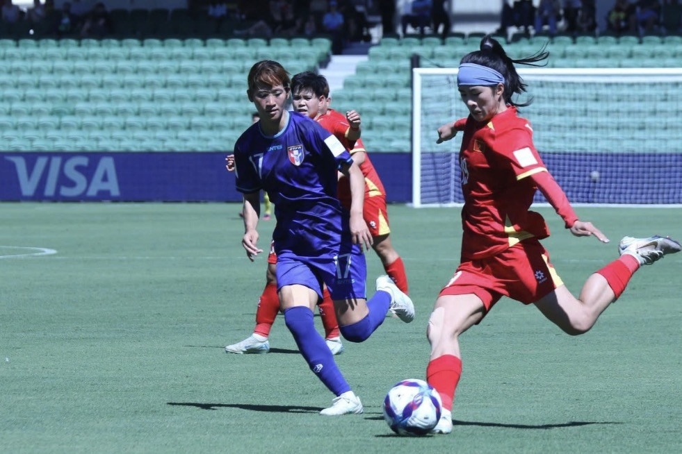 Tuyển nữ Việt Nam vẫn sáng cửa dự World Cup sau trận thua Đài Loan (TQ)