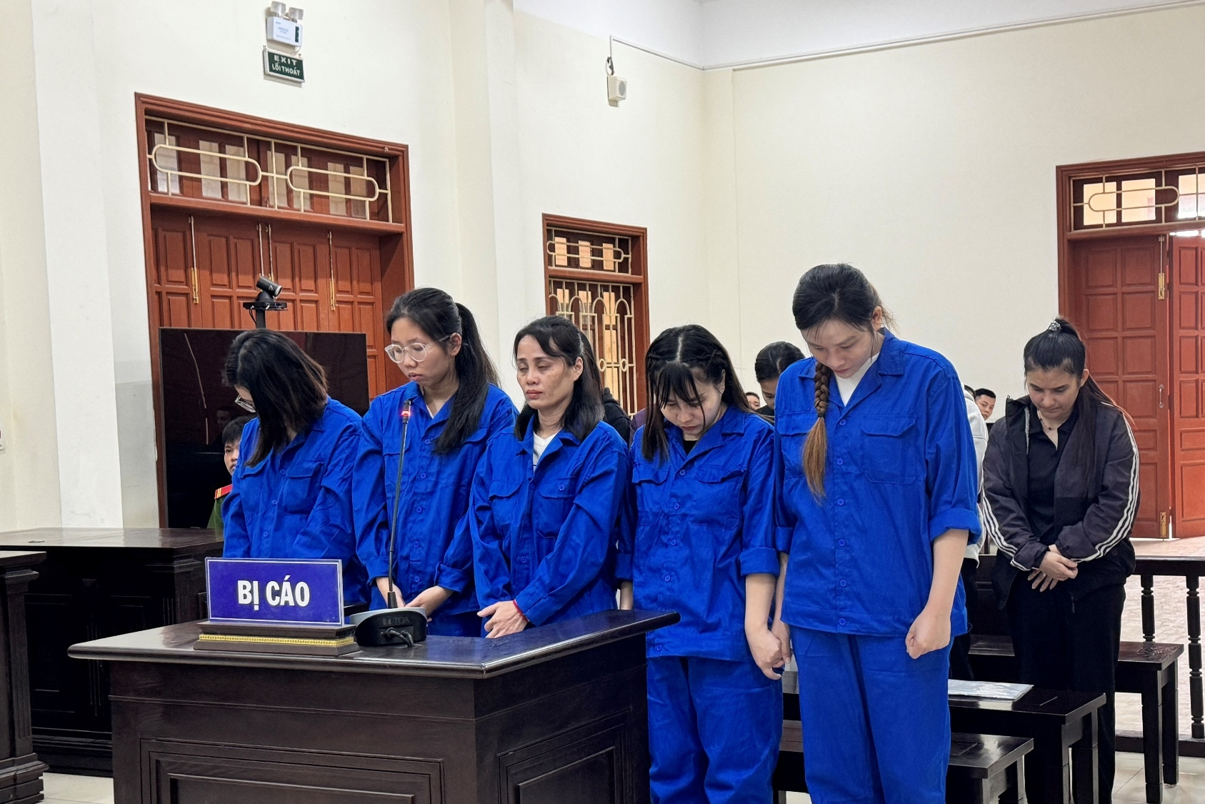 10 nữ bị cáo trong đường dây mang thai hộ xuyên quốc gia lĩnh án