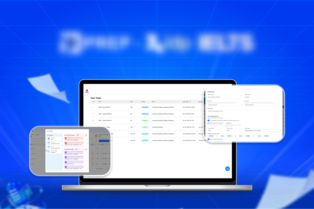 Prep đồng hành cùng IDP triển khai nền tảng thi thử IELTS ứng dụng công nghệ AI