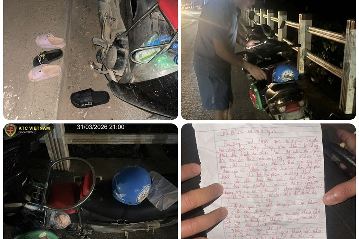 Để lại thư tuyệt mệnh, ba mẹ con nghi nhảy sông Hồng mất tích