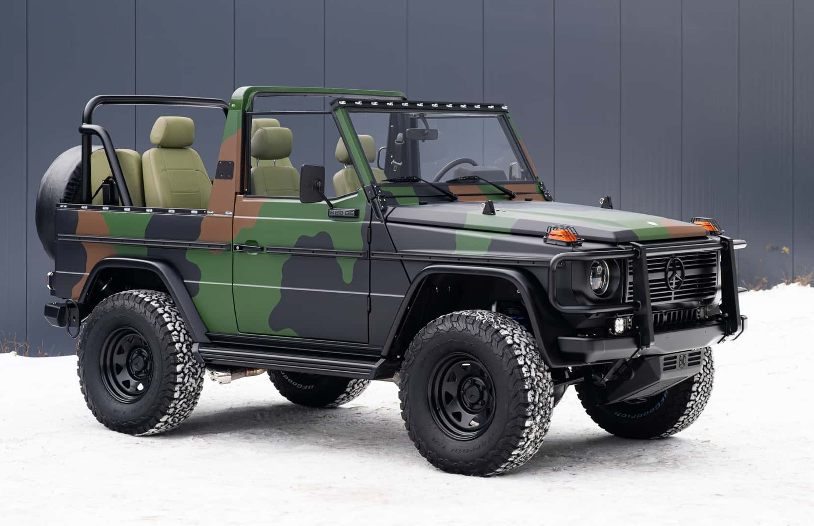  Mercedes-Benz G-Class cũ “độ lại” mang động cơ V8, giá khởi điểm gây choáng 