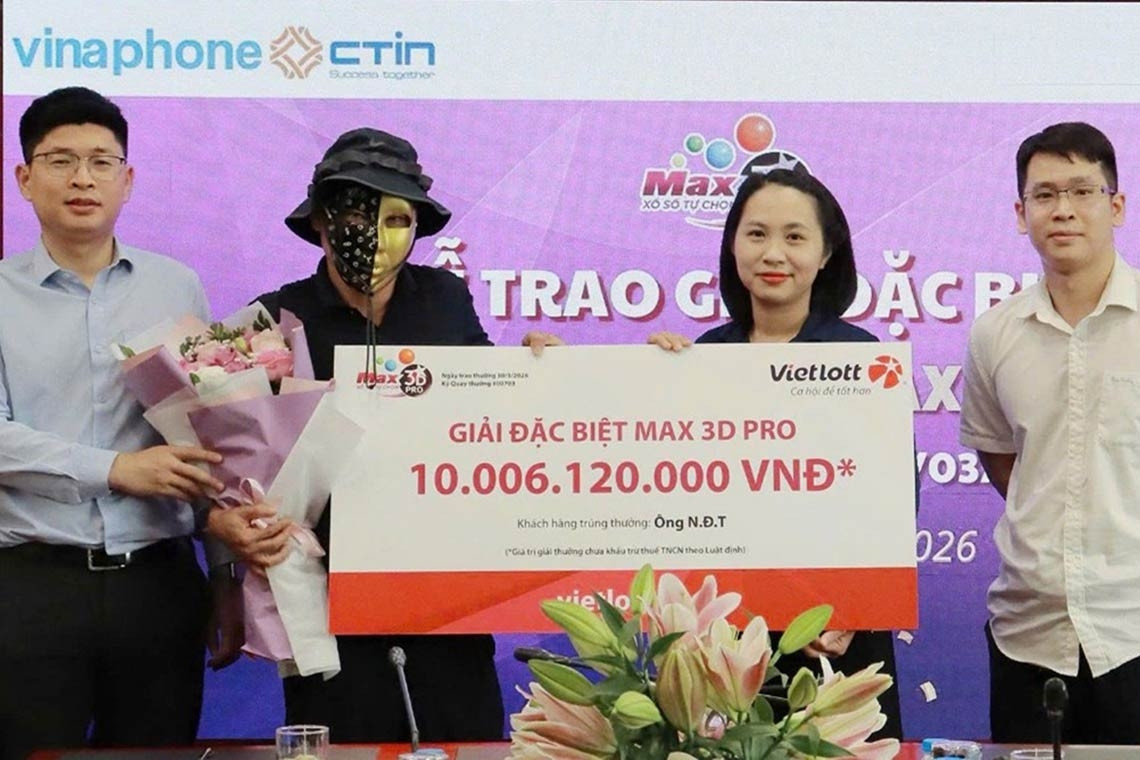 Người đàn ông Hưng Yên trúng 23 giải của Vietlott trị giá hơn 10 tỷ