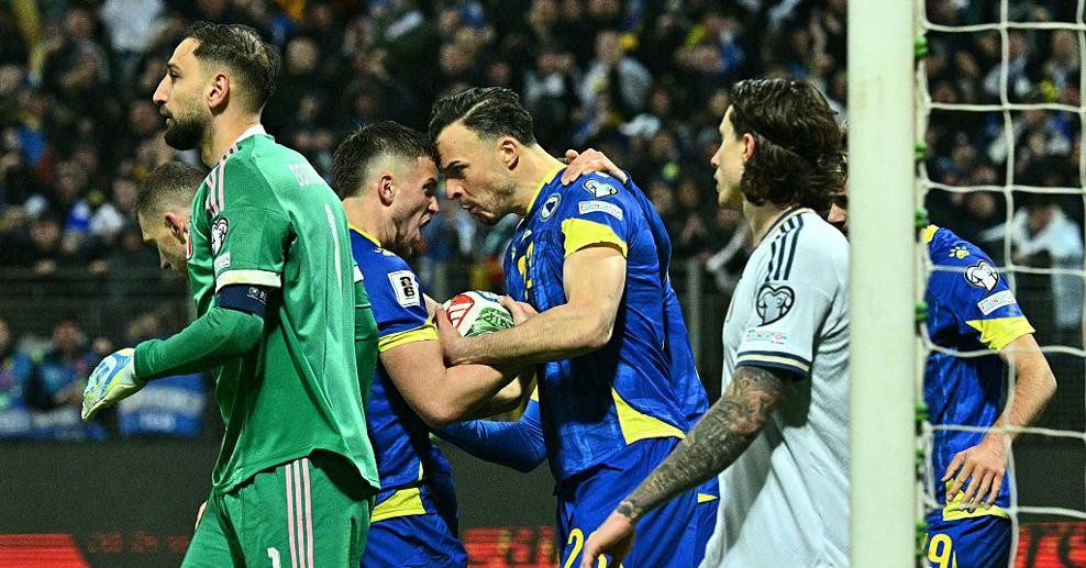 Thua Bosnia cay đắng, Italia lỡ hẹn VCK World Cup 2026