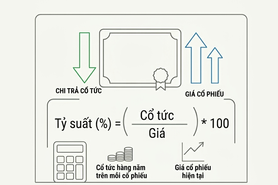 Tỷ suất cổ tức (Dividend yield) là gì? Cao hay thấp tốt?