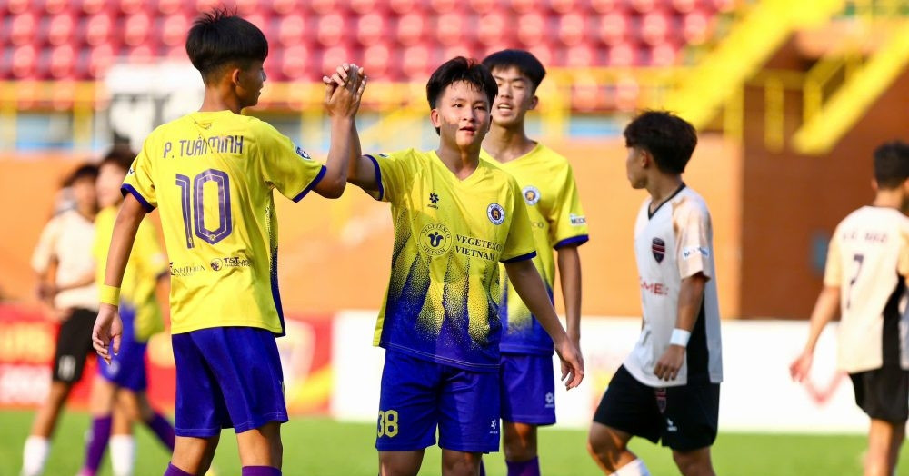 U15 Hà Nội I phô diễn sức mạnh ở VCK U15 quốc gia