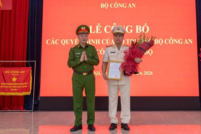 Bổ nhiệm Thiếu tướng Dương Đức Hải giữ chức Cục trưởng Cảnh sát PCCC&CNCH