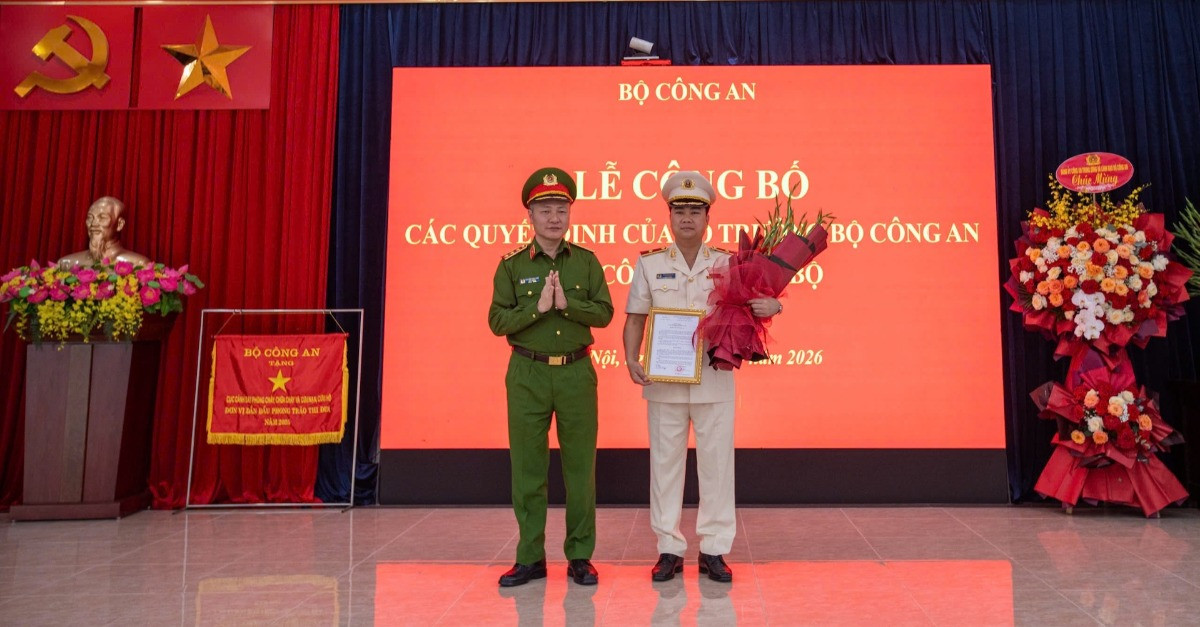 Bổ nhiệm Thiếu tướng Dương Đức Hải giữ chức Cục trưởng Cảnh sát PCCC&amp;amp;CNCH