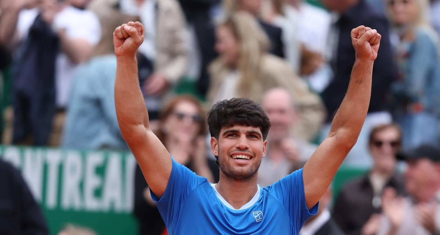 Carlos Alcaraz dạo chơi lấy vé bán kết Monte Carlo