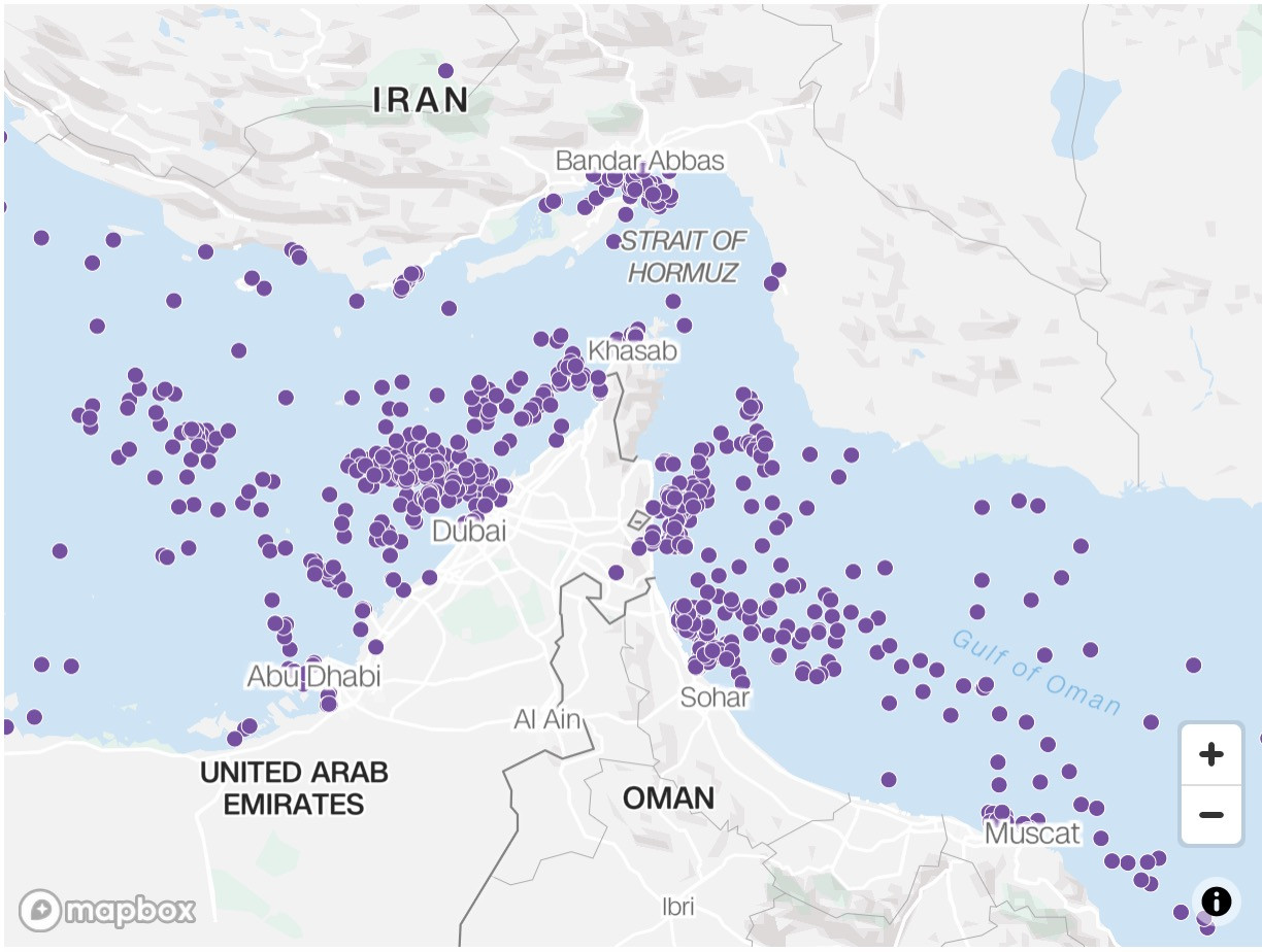Eo biển Hormuz. Ảnh: Oneplus