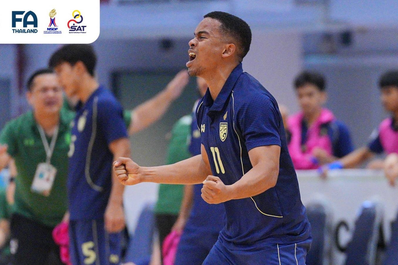  Thái Lan thắng kịch tính Australia, tranh vô địch futsal ĐNÁ với Indonesia 