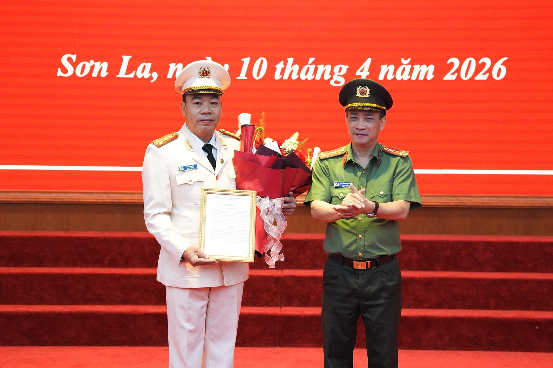 Trưởng phòng Cục C01 giữ chức Phó Giám đốc Công an Sơn La