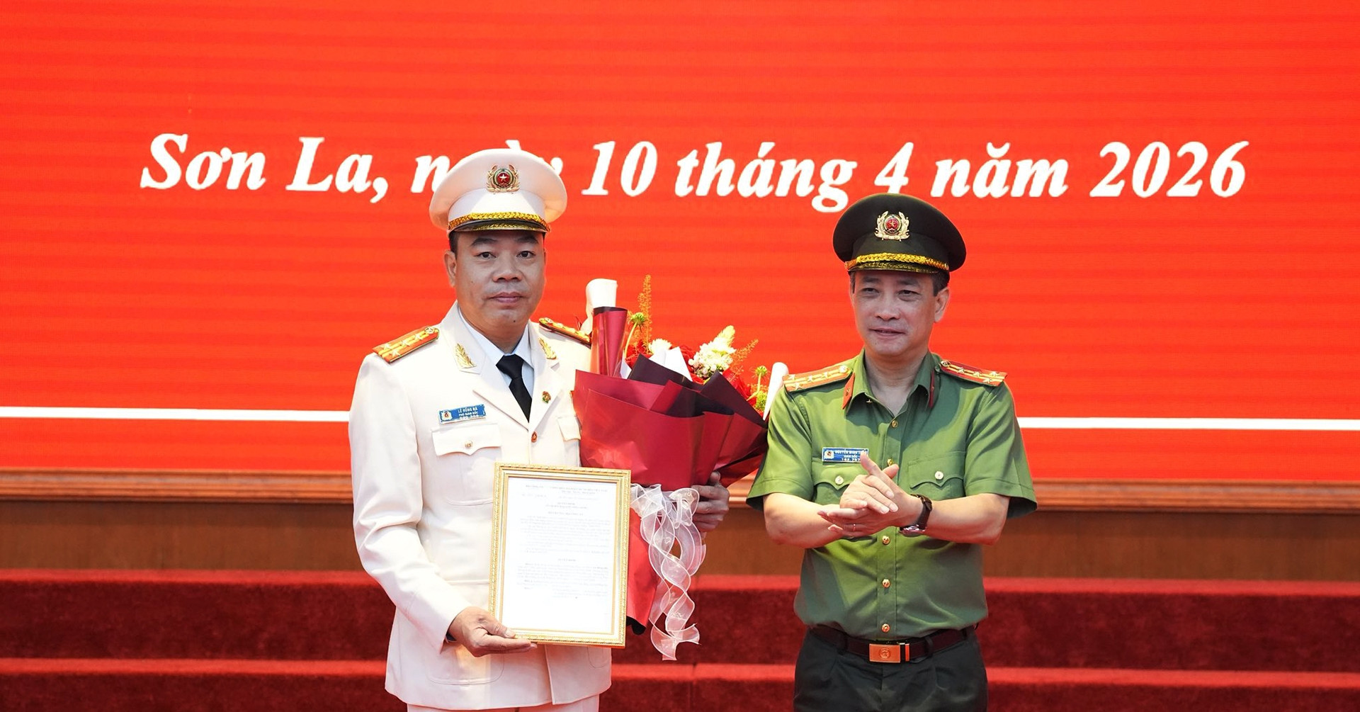 Trưởng phòng Cục C01 giữ chức Phó Giám đốc Công an Sơn La