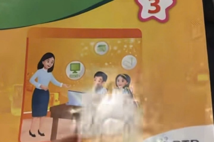 Truy tìm nguồn gốc đường link trong vở Tin học lớp 3 dẫn đến 'web đen'
