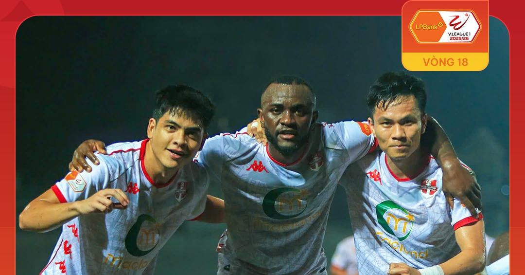 Hải Phòng thắng đậm CA TPHCM, SLNA hạ Đà Nẵng