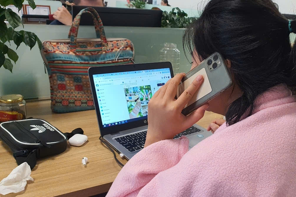 Làm 'nhiệm vụ', người phụ nữ ở Hà Nội chuyển khoản 7 lần, mất gần 700 triệu đồng