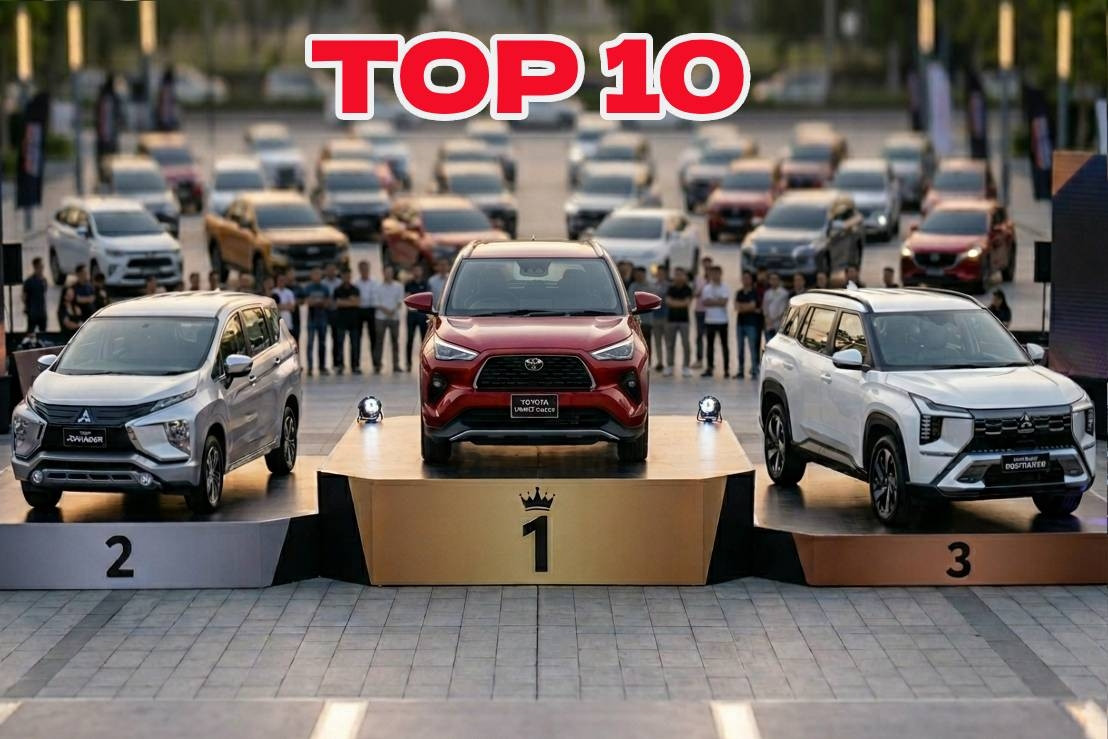 Top 10 xe xăng dầu bán chạy tháng 3: Yaris Cross dẫn đầu, xe Hyundai 'mất hút'