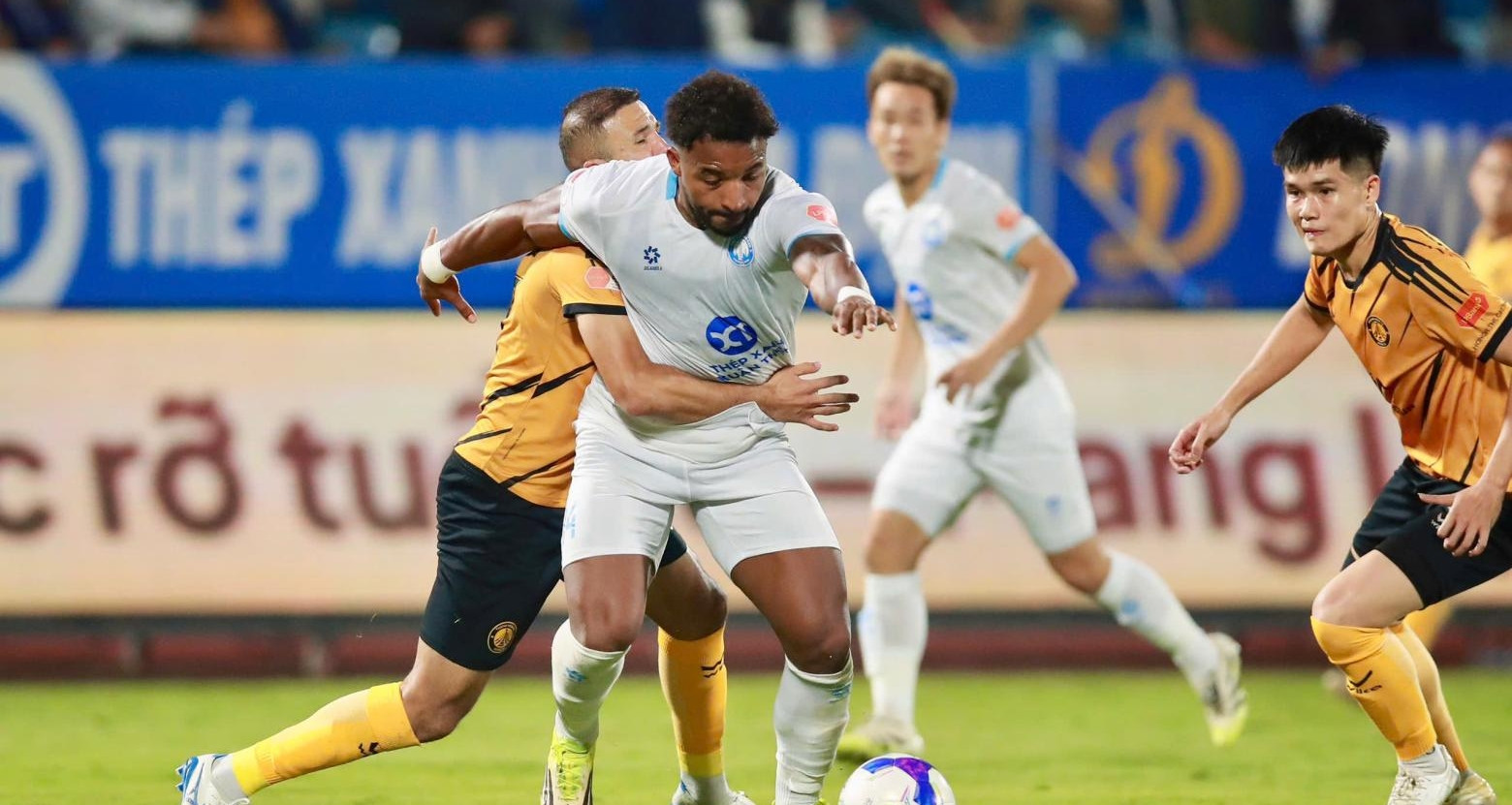 Trực tiếp bóng đá Nam Định 0-0 HAGL: Chủ nhà thót tim