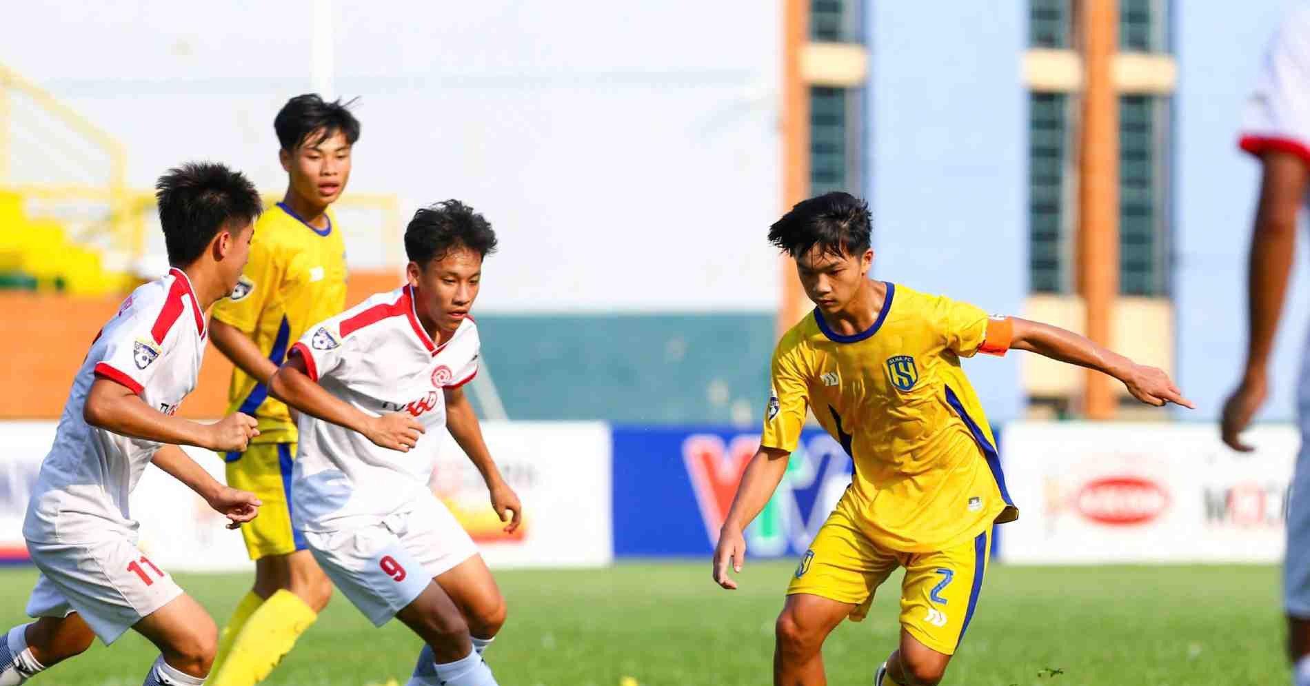 Hạ SLNA, Thể Công Viettel đụng độ Hà Nội ở chung kết U15 quốc gia