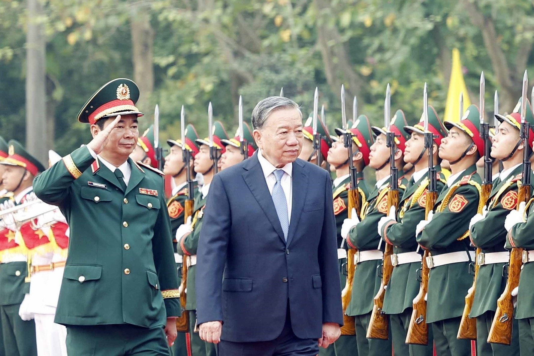 Tổng Bí thư, Chủ tịch nước Tô Lâm: Xây dựng Lực lượng vũ trang Quân khu 1 vững mạnh toàn diện