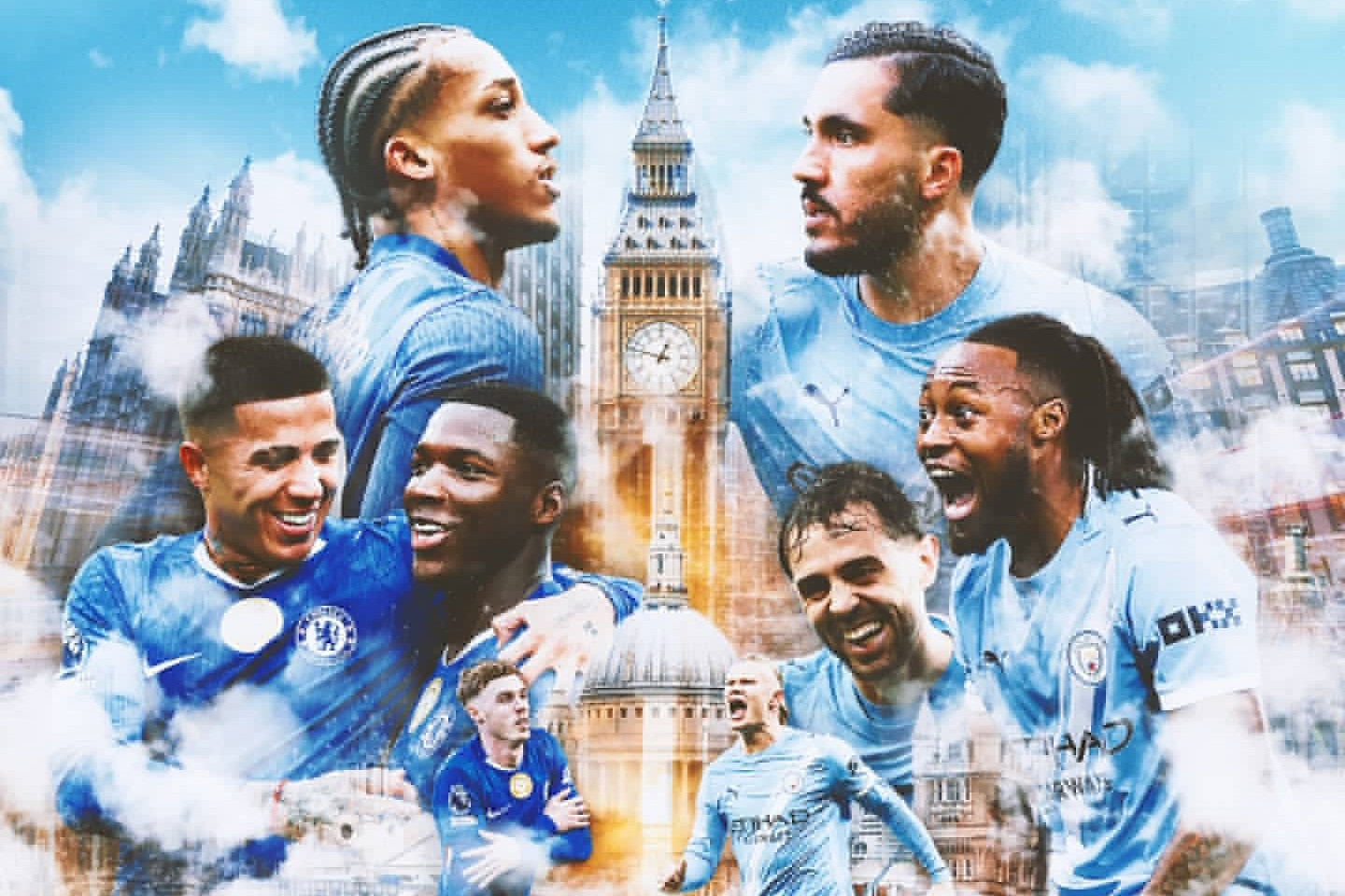  Trực tiếp bóng đá Chelsea vs Man City: Khách lấn chủ 