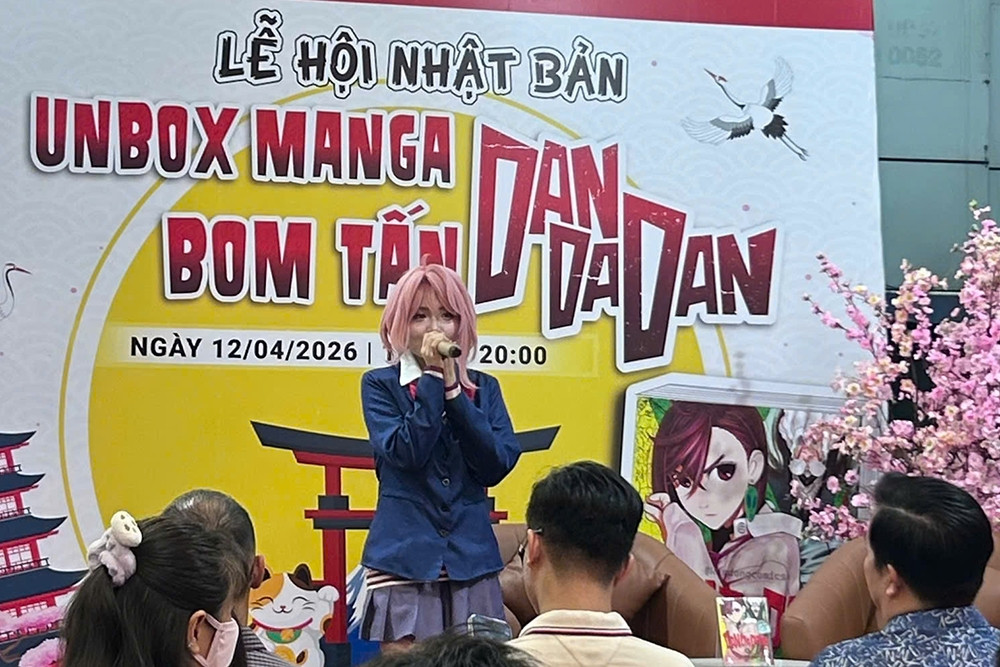 'Bom tấn' manga Dan Da Dan ra mắt tại Lễ hội Nhật Bản ở TPHCM