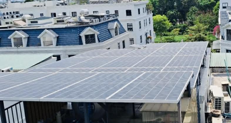 Chi gần 100 triệu lắp điện mặt trời mái nhà, gia đình ở Quảng Ninh giảm mạnh tiền điện