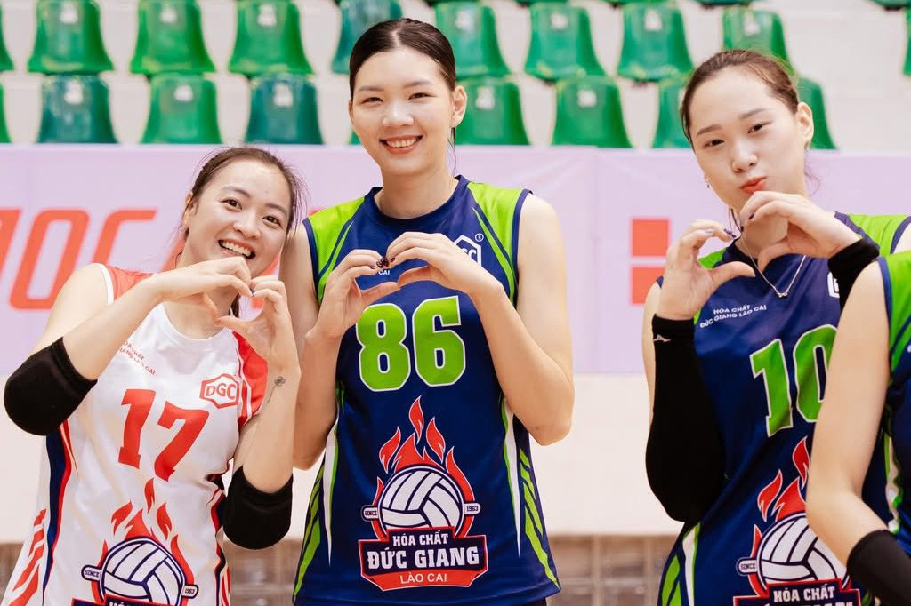 Những bóng hồng rạng ngời ở giải bóng chuyền VĐQG 2026